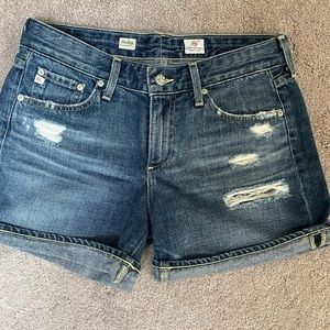AG Hailey Ex Boyfriend Roll Up Shorts